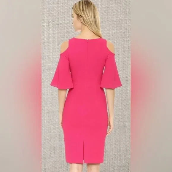 Black Halo Adera Cold Shoulder Dress